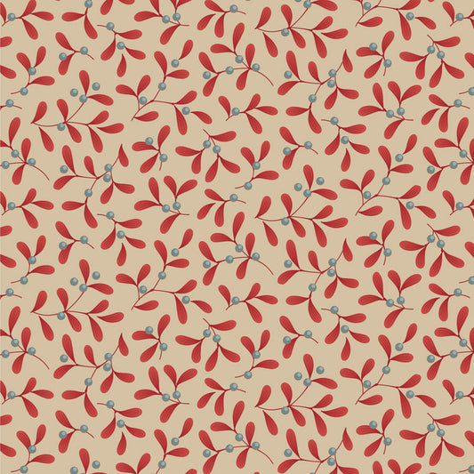 Tilda - Merry Little Christmas Mistletoe Red 100623
