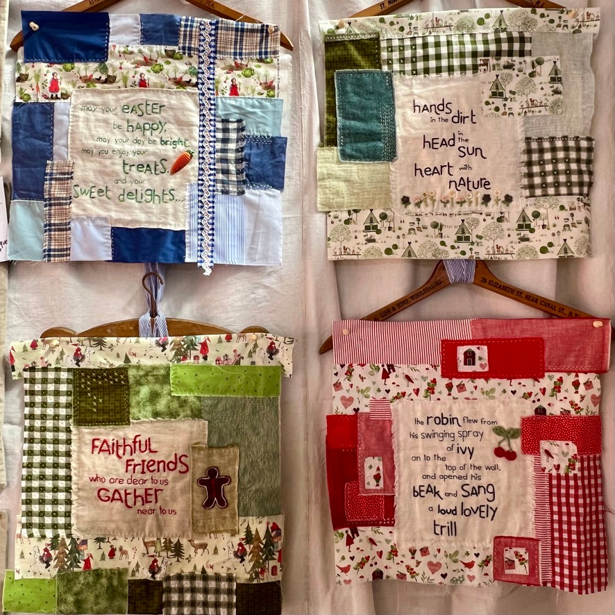 Slow Stitch Kit in a Tin - Red Robin