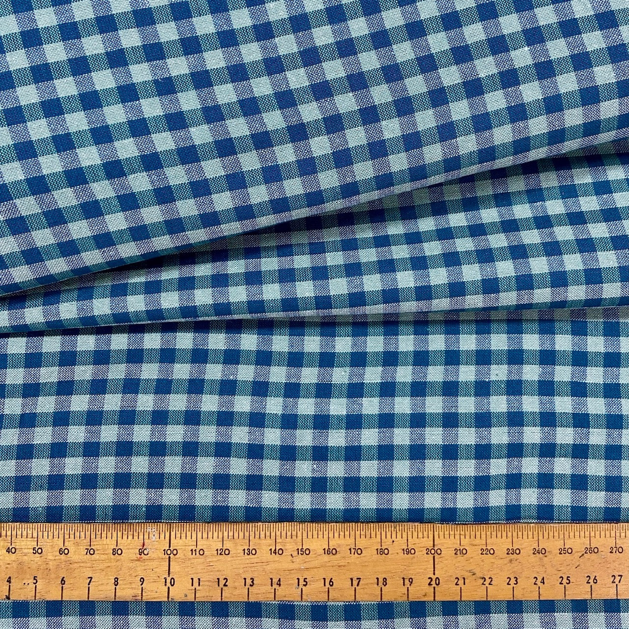 L'uccello Comptoir De Toile 3 Odette 3 (Petrol/mint plaid woven) - DV6464