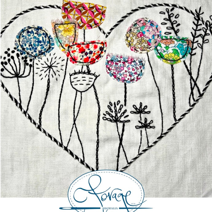 Sweetheart - Slow Stitch Kit in a Tin