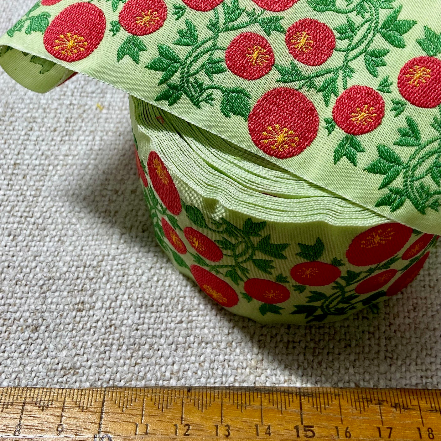 Ribbons - Kafka Jacquard - Summer Berries 50mm