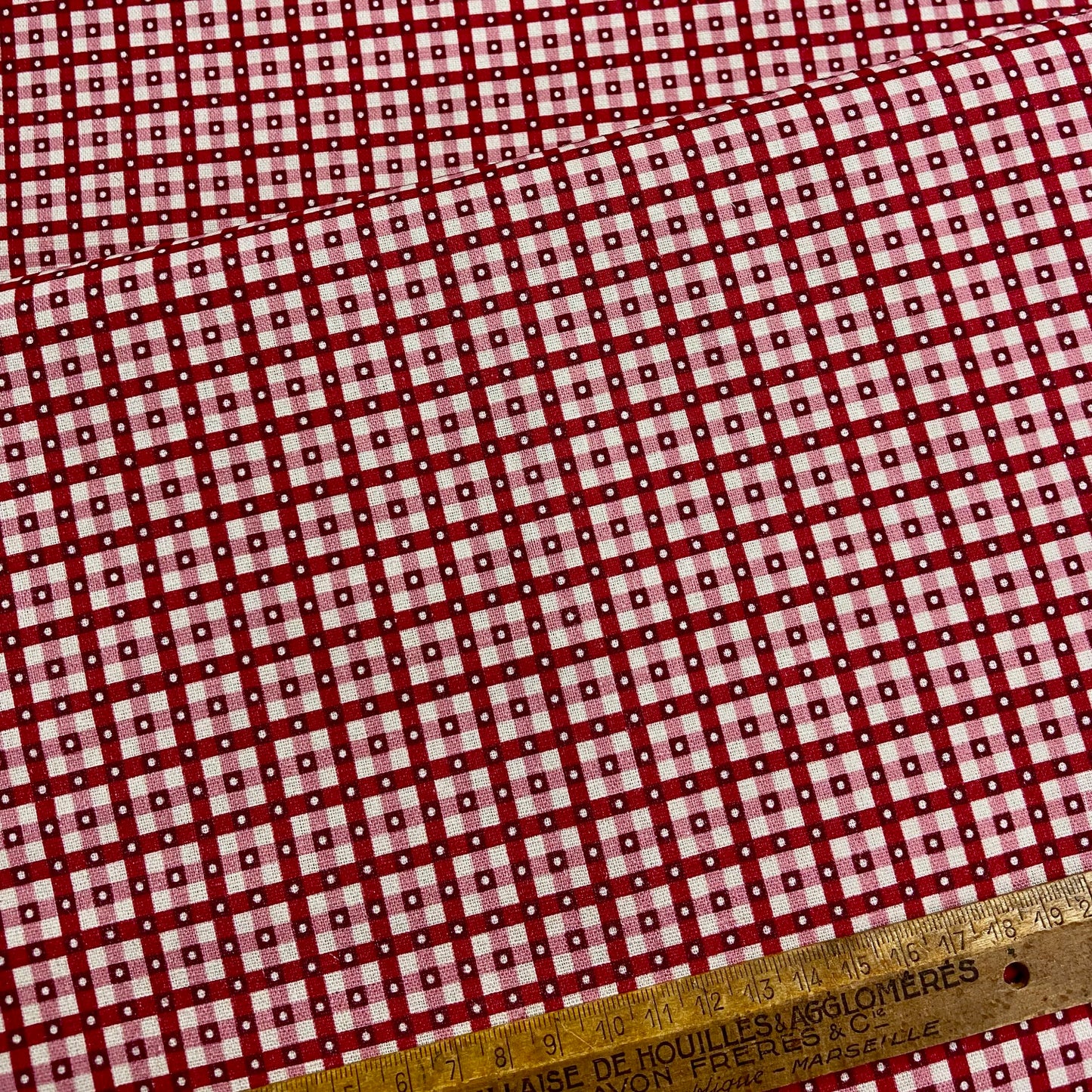 L'uccello Comptoir De Toile 4 Audrey 1 (burgundy/musk check) - DV5811