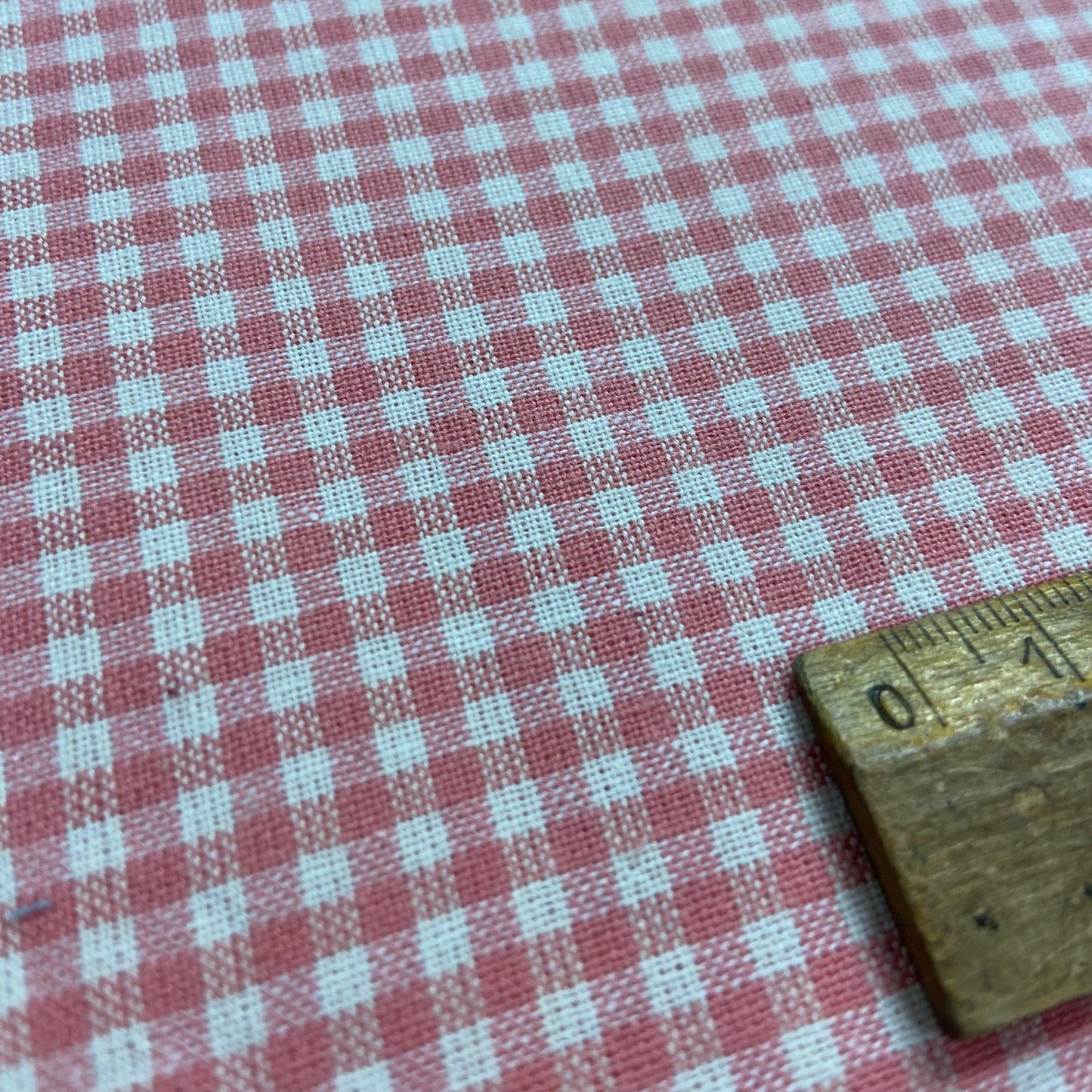 L'uccello Comptoir De Toile YD Gigi (Musk pink/white small scale gingham woven) - DV5170