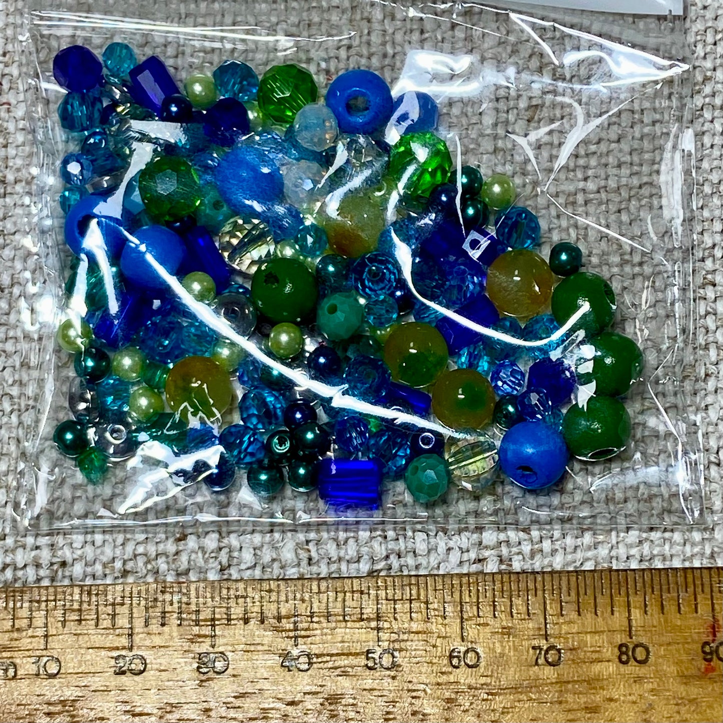 Beads - Blue/Green