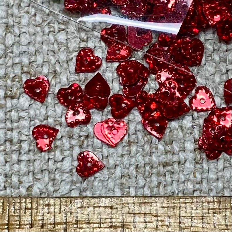 Sequin Collection Red