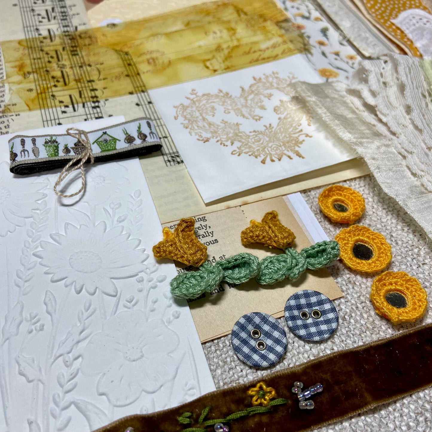 Potager Keepsake Journal Full Kit
