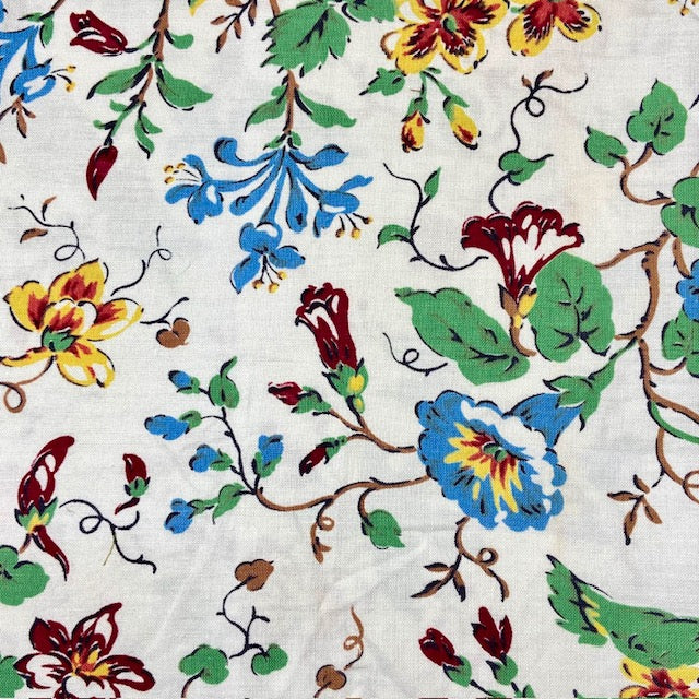 Antique and Vintage Fabric Piece No 123. 53cm x 41cm