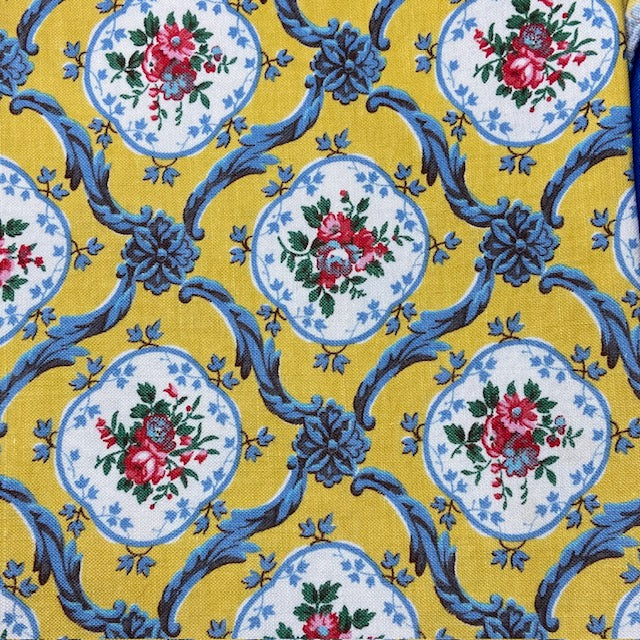 Antique and Vintage Fabric Piece No 120. 60cm x 46cm