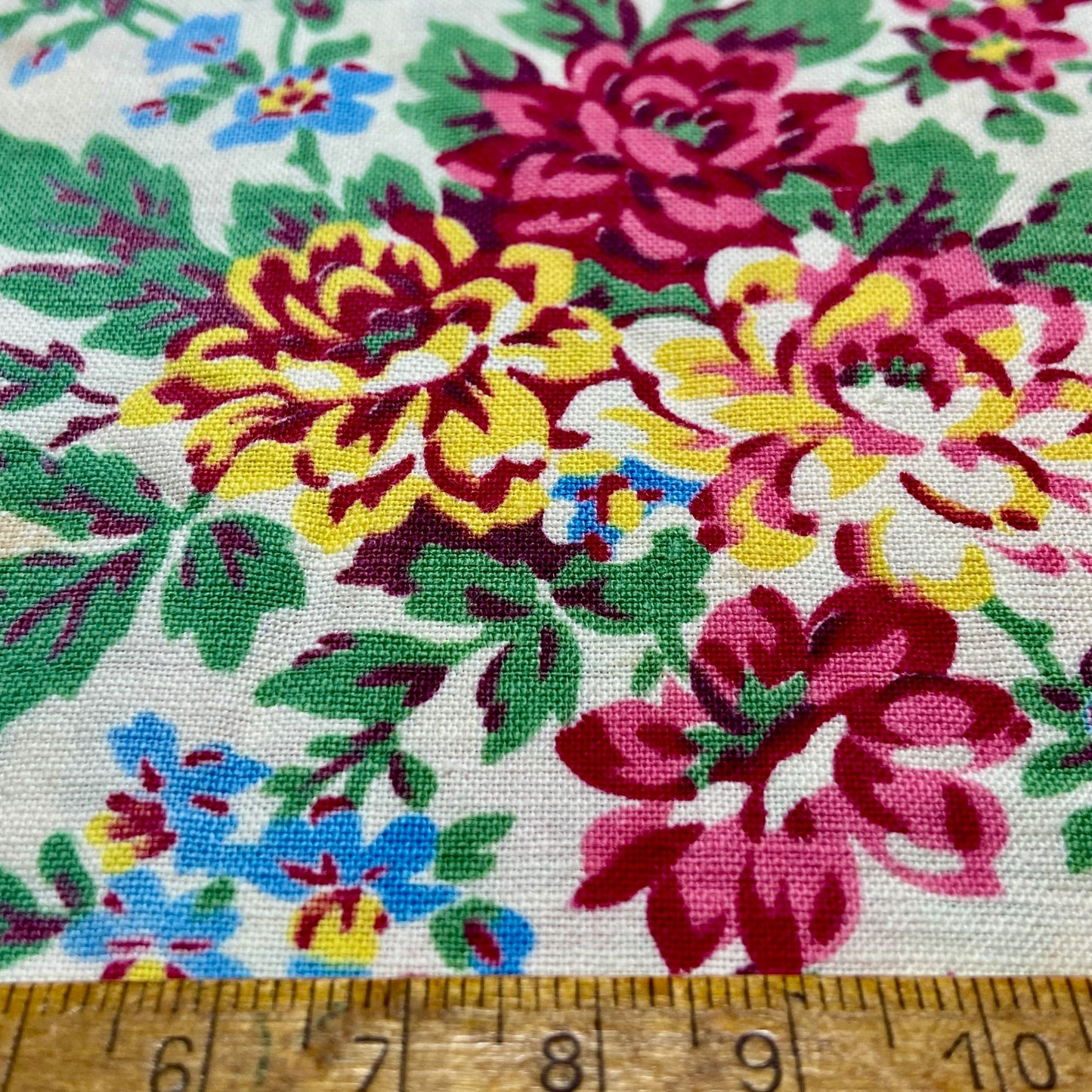 Antique and Vintage Fabric Piece No 117. 59cm x 41cm