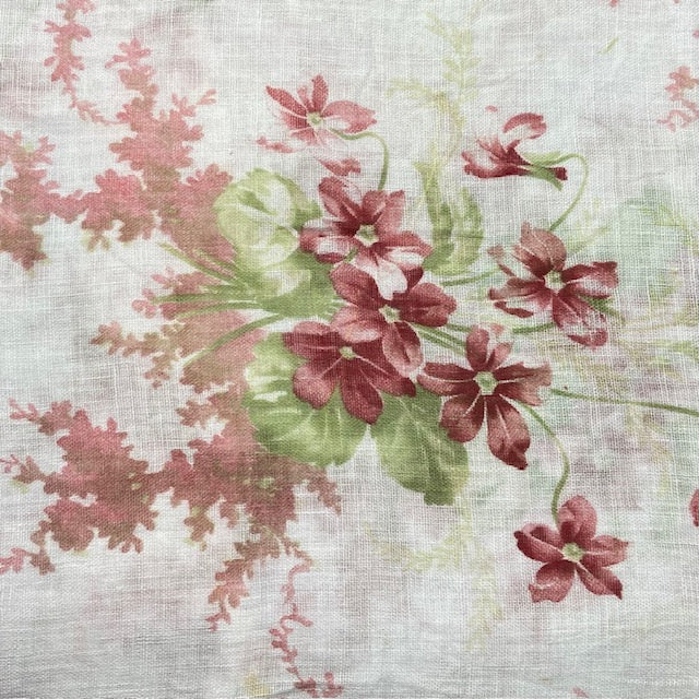 Antique and Vintage Fabric Piece No 109. 50cm x 56cm