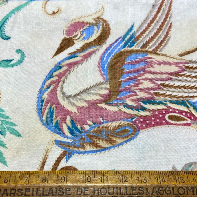Antique and Vintage Fabric Piece No 85. 55cm x 35cm
