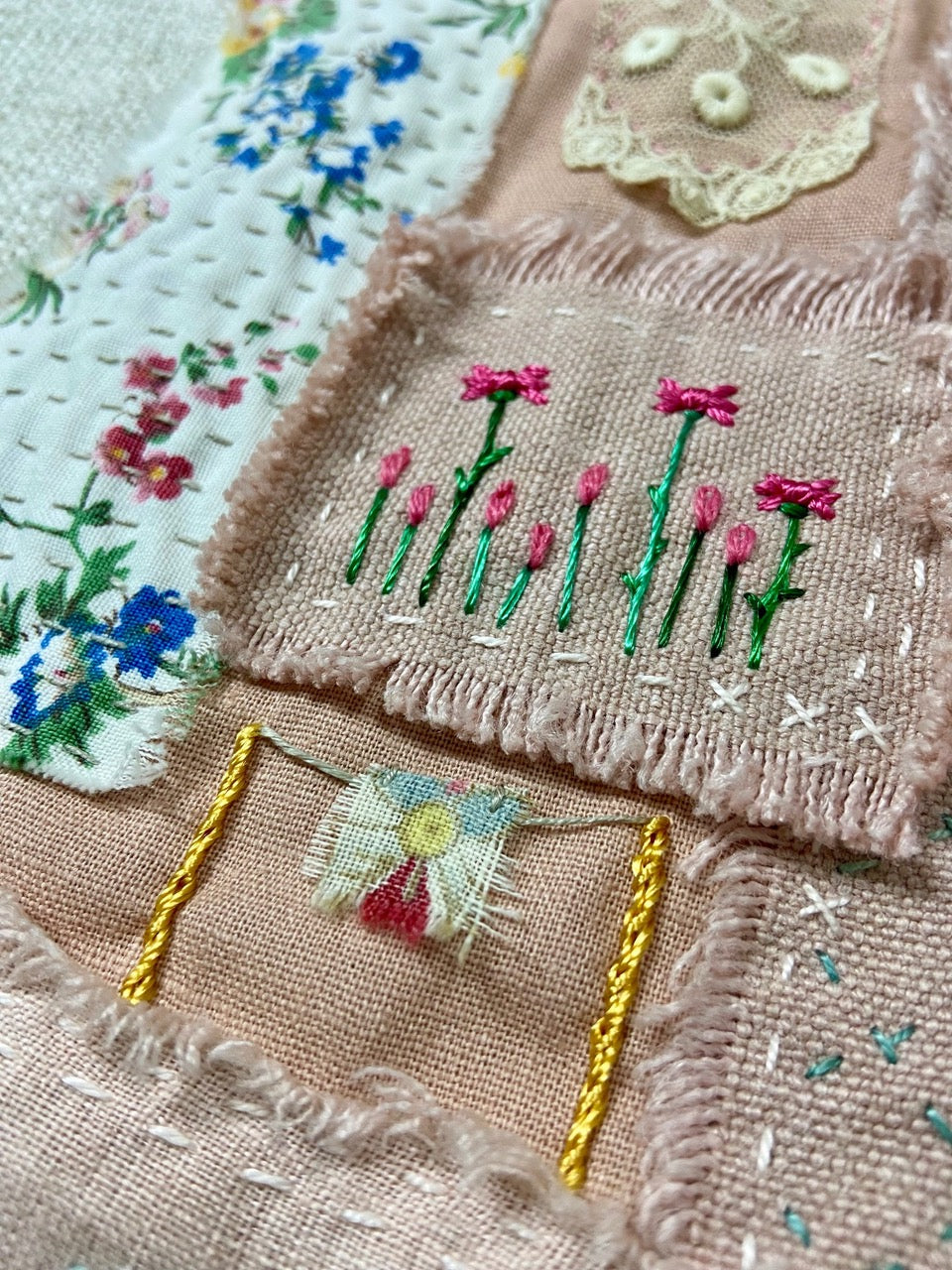 SlowStitched Panel Sampler Summer School 11th January 2026