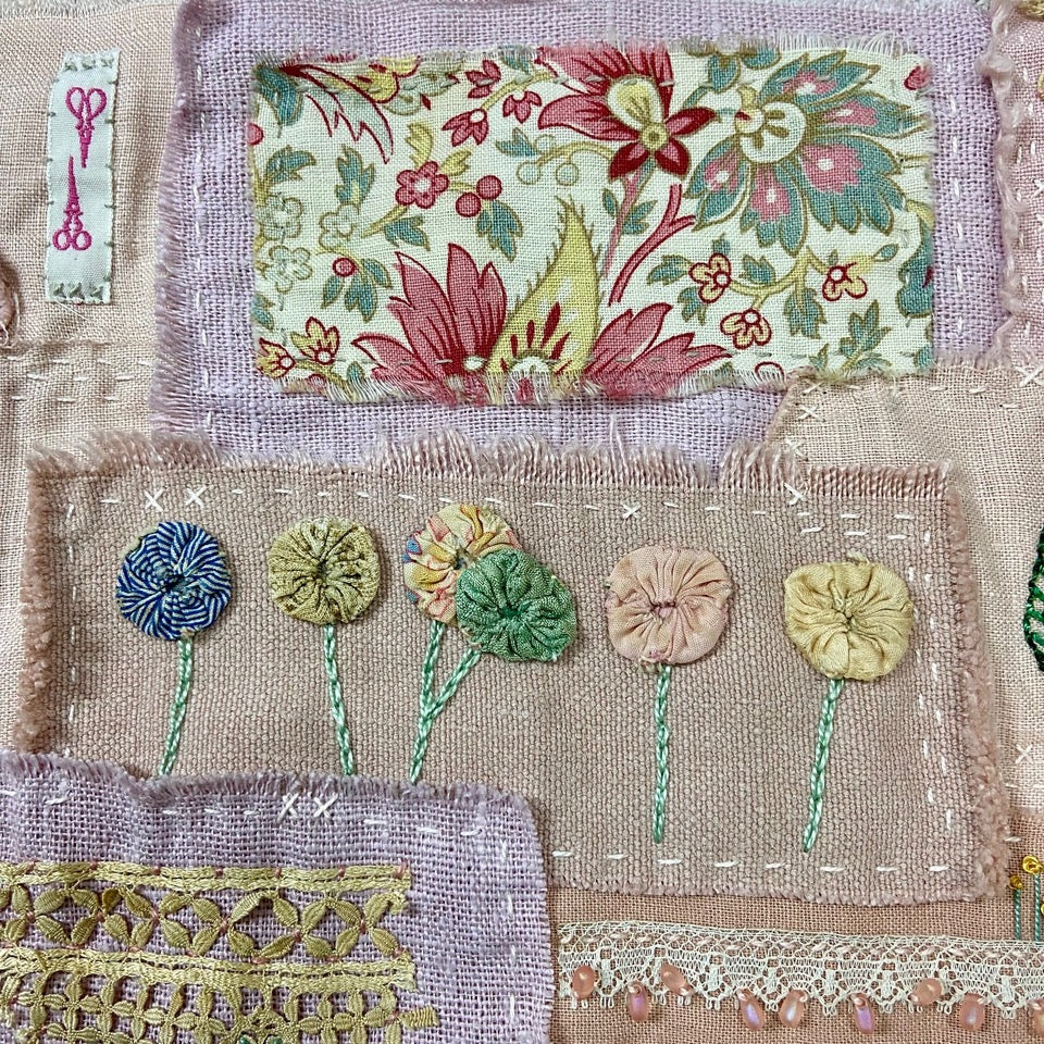 SlowStitched Panel Sampler Summer School 11th January 2026