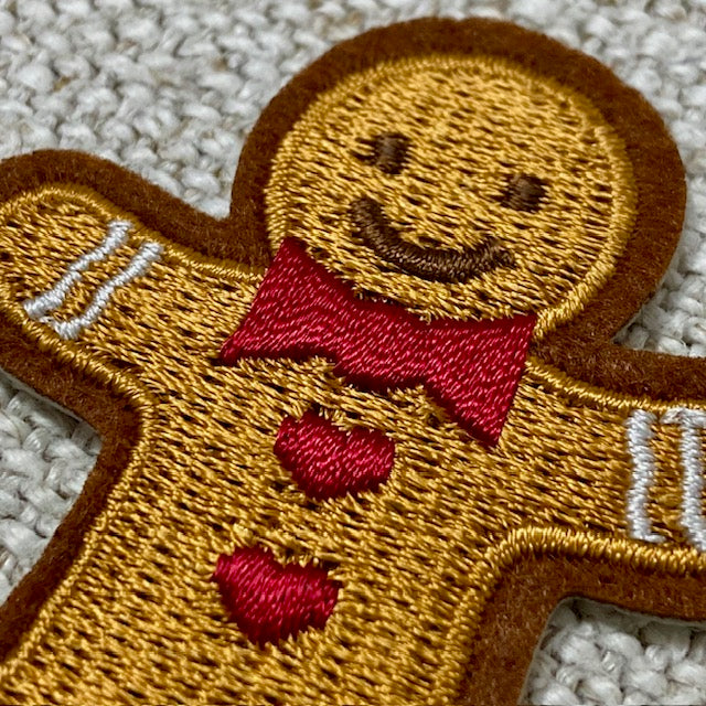 Gingerbread People Patches