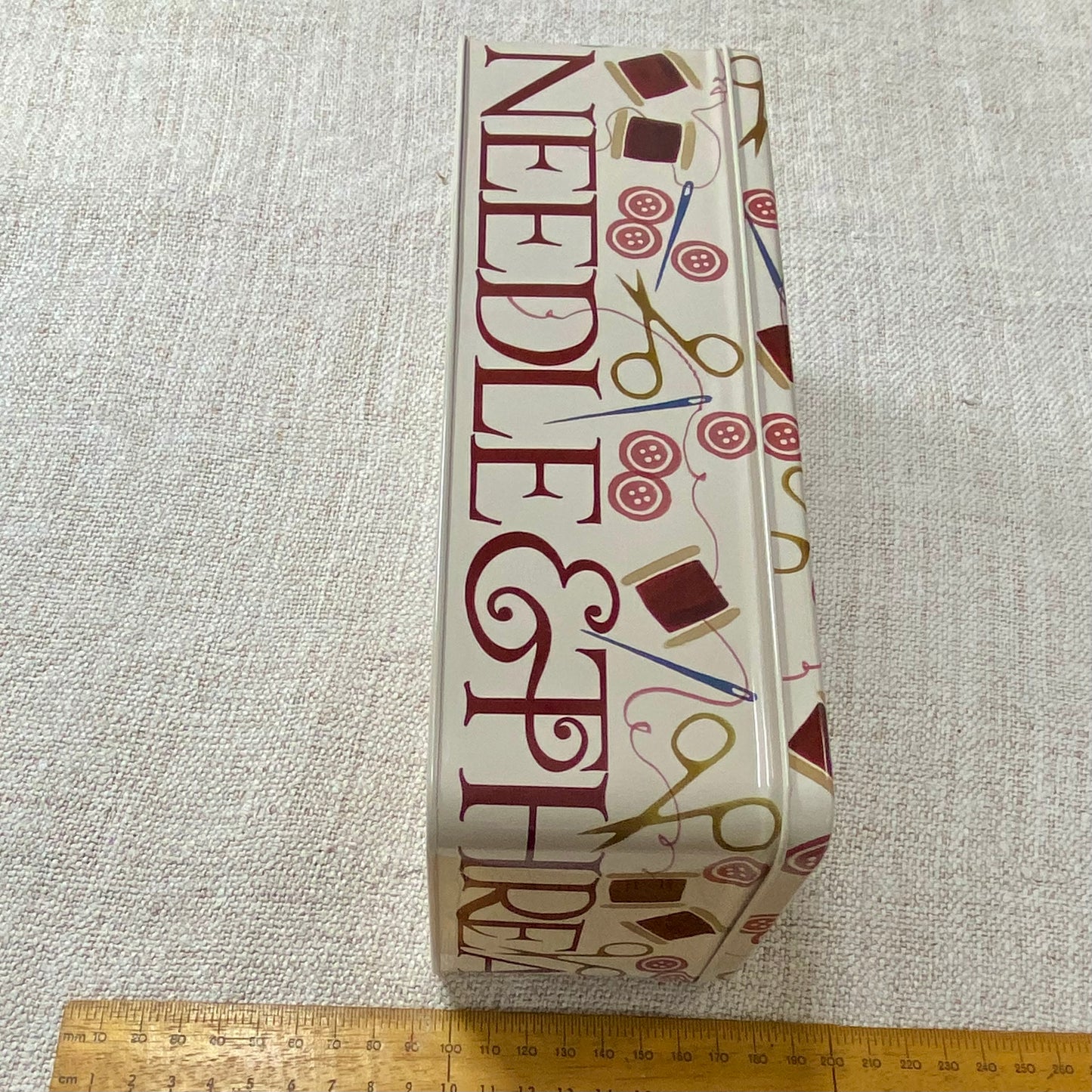 Needles and Pins Large Storage Tin