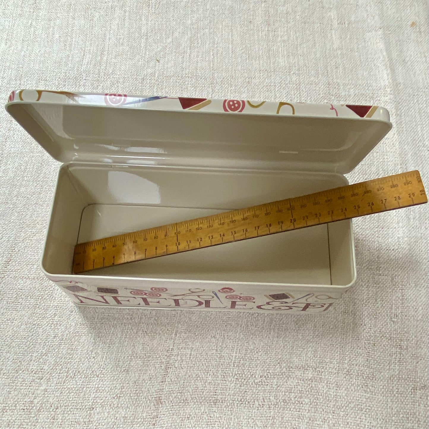 Needles and Pins Large Storage Tin