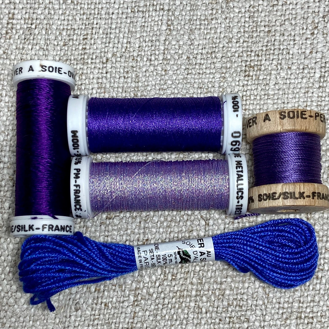 Au Ver A Soie Purple Silk Discovery Pack