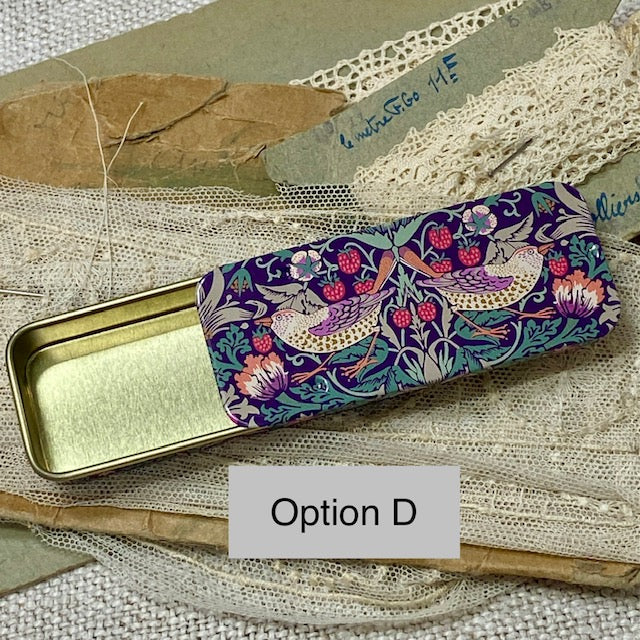 Needle Keeper Tins - William Morris