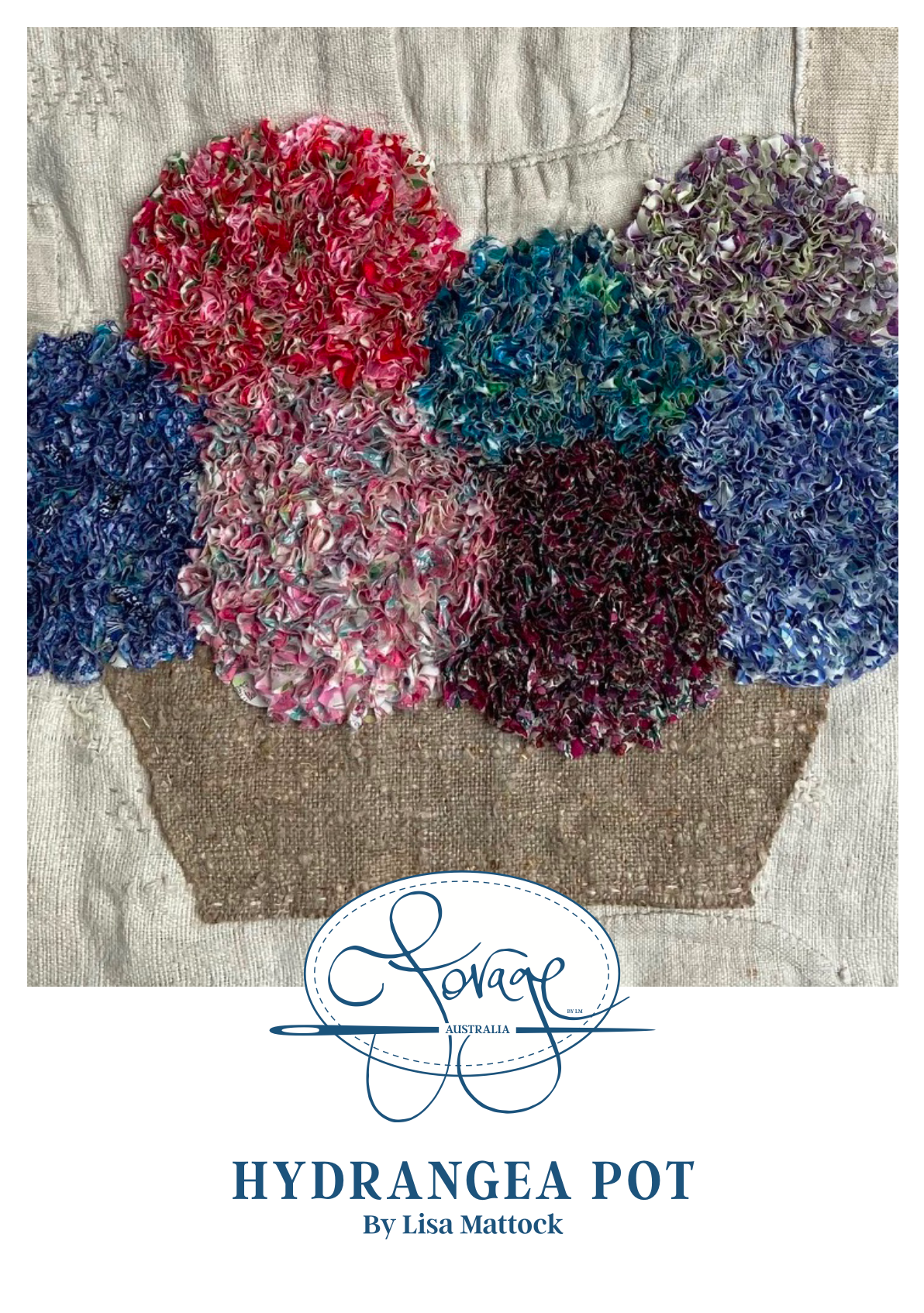 Hydrangea Pot Pattern