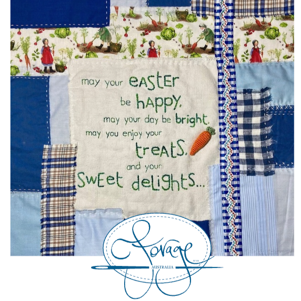 Slow Stitch Kit in a Tin - Easter Sweet Delights