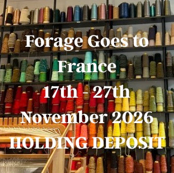 Forage goes to France November 2026 HOLDING DEPOSIT