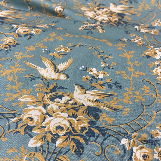 L'uccello Jardin De Printemps Giselle 1 (white birds in nest) - DV6491