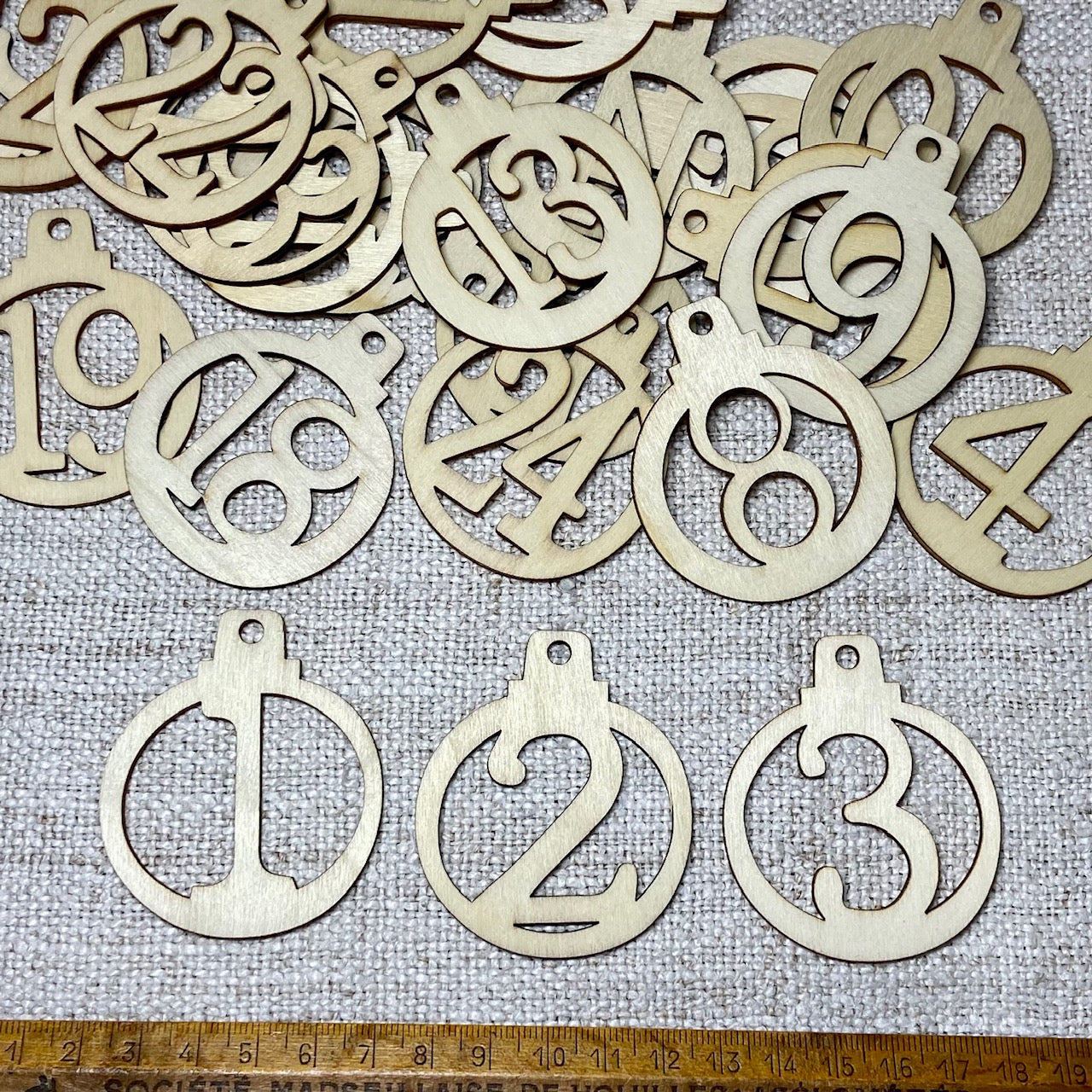 Advent Calendar Numbers - Large