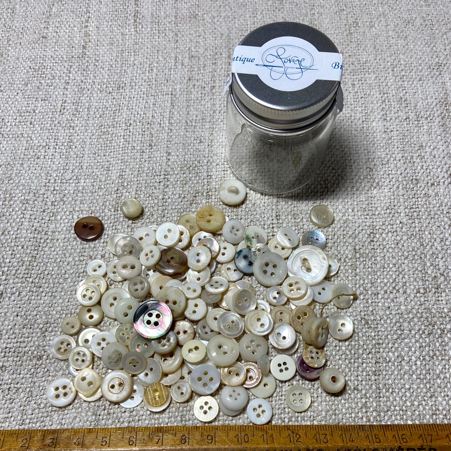 Item 25-451 Antique and Vintage French Buttons