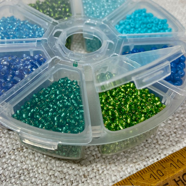 Seed Beads in Container