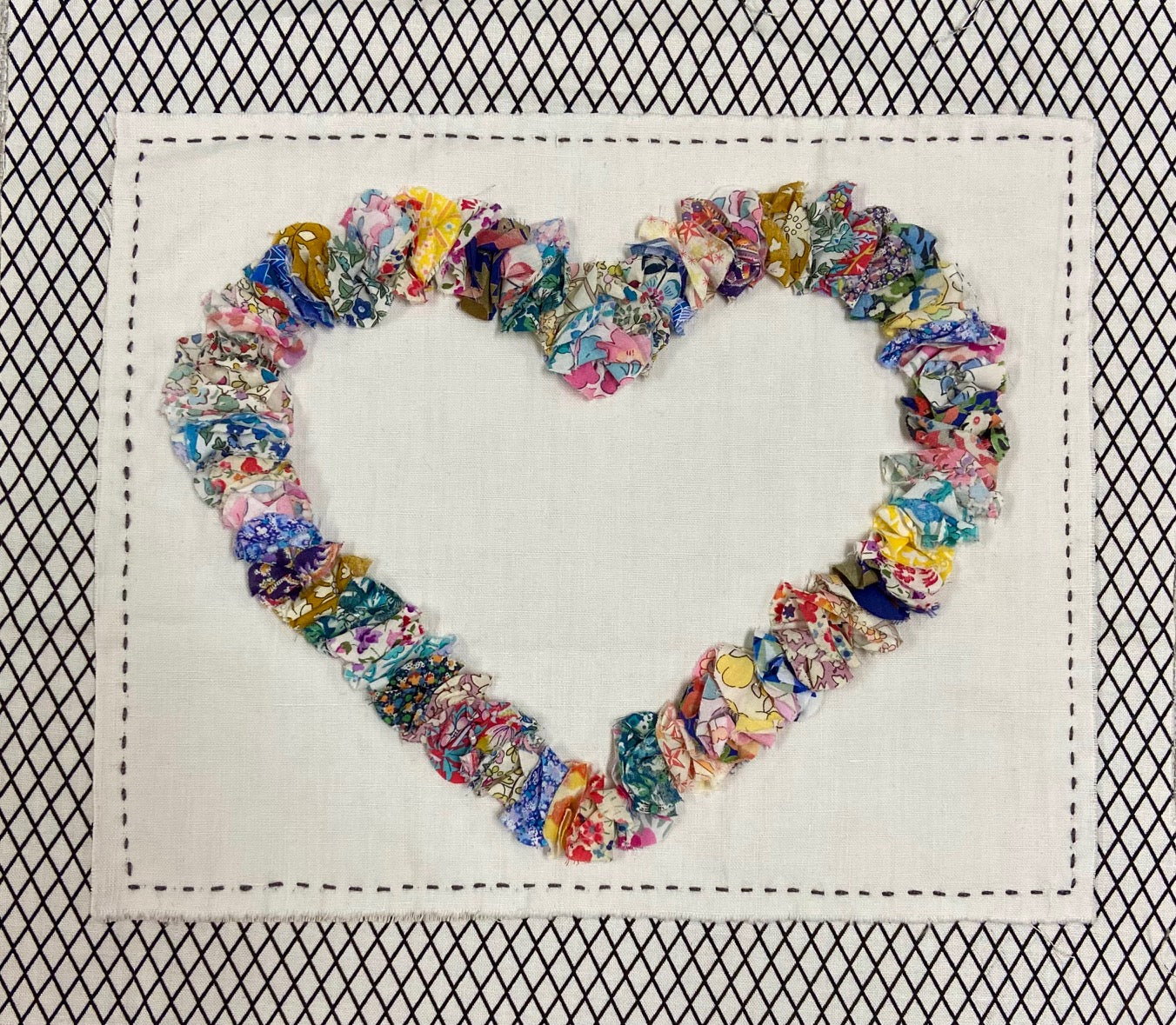 O'My Heart - Slow Stitch Kit in a Tin