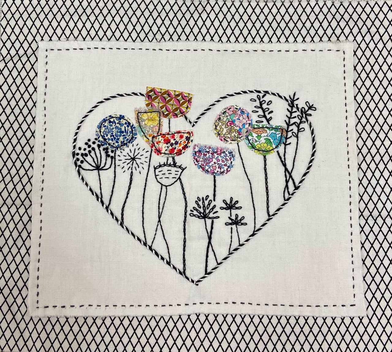 Sweetheart - Slow Stitch Kit in a Tin