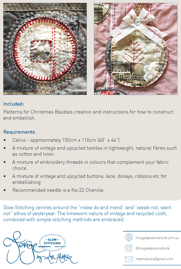 Christmas Bauble Pattern