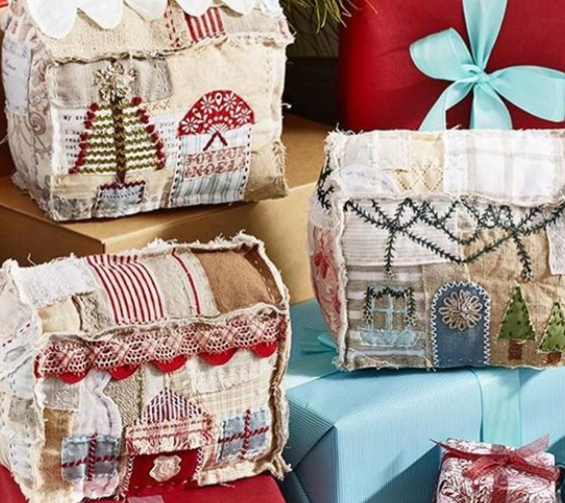 Christmas Cottages Pattern