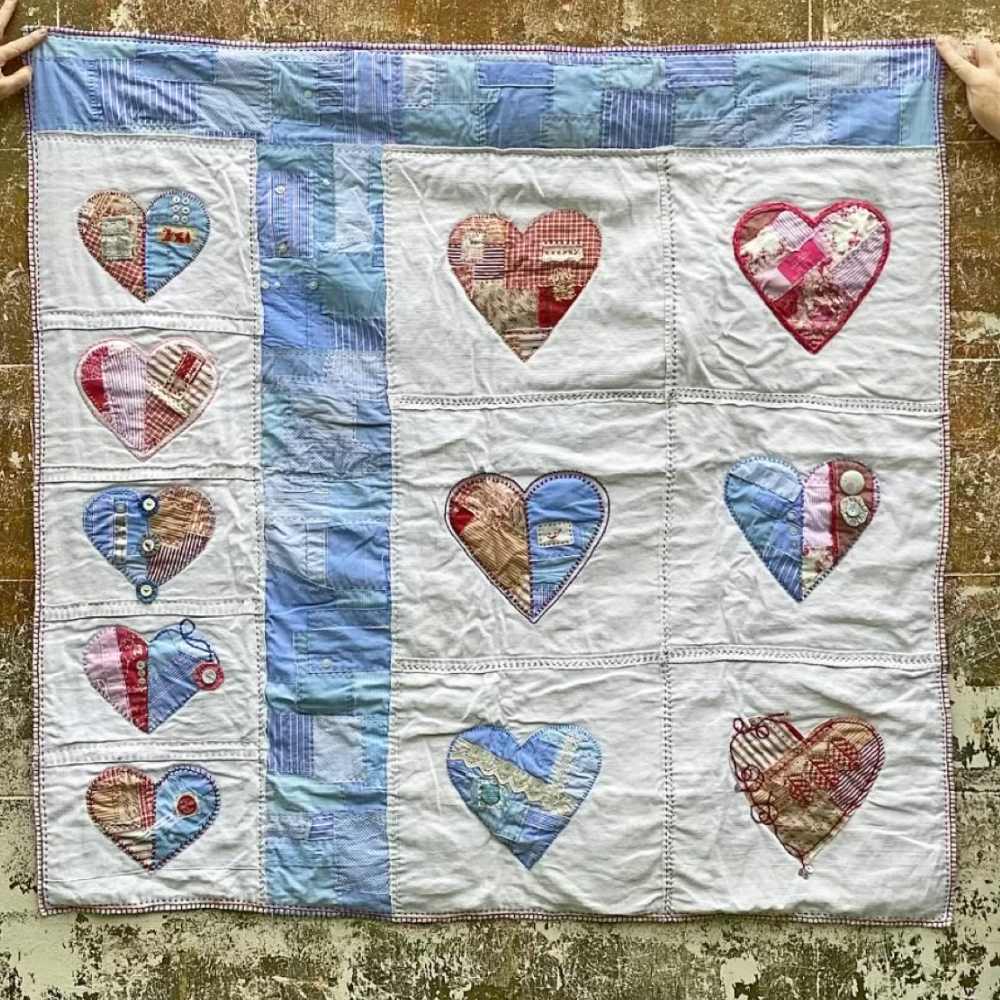 Heartfelt Quilt Slow Stitch Kit