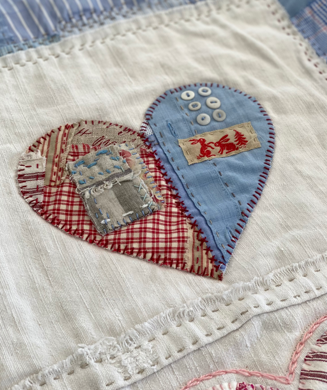 Heartfelt Quilt Slow Stitch Kit