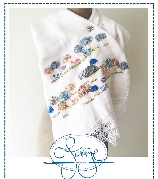 Woodland Scarf Slow Stitch Kit