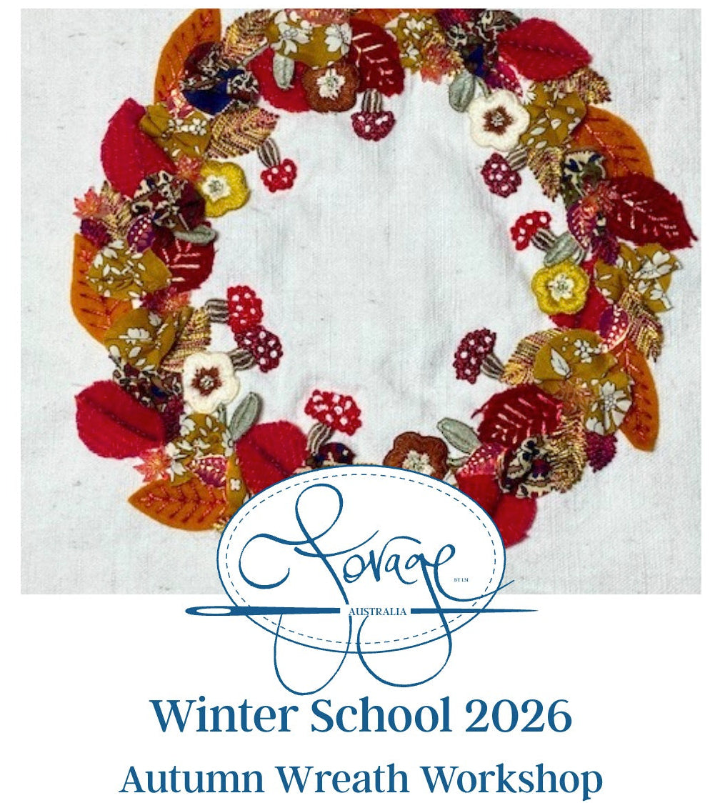 Autumn Wreath Workshop Winter School Saturday July 18th