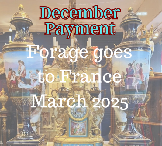 Forage goes to France DECEMBER PAYMENT