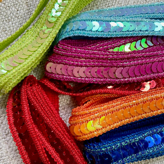 Set of Sequin Ribbon Lengths