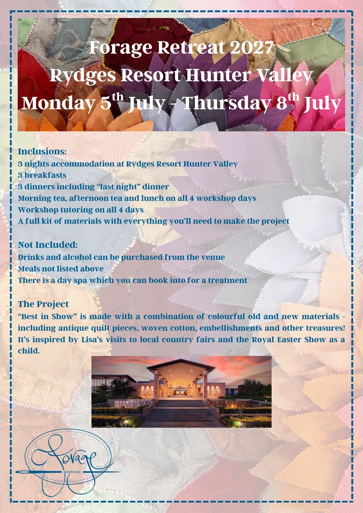 2027 Hunter Valley Retreat