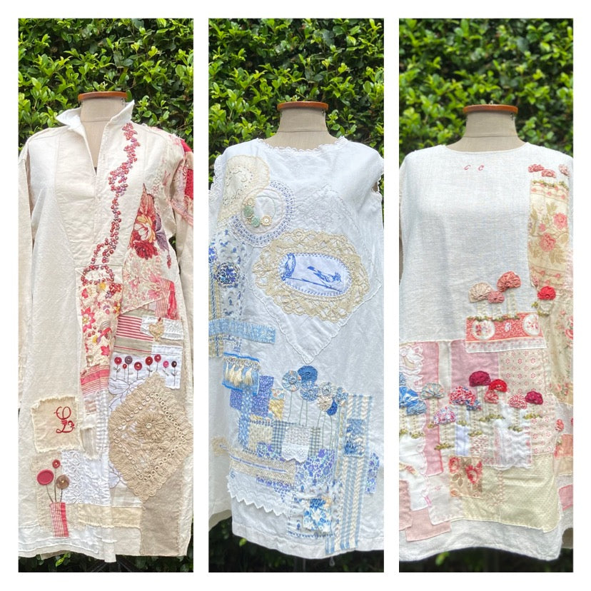 French Chemise SlowStitch Workshop Winter School 11/12 July
