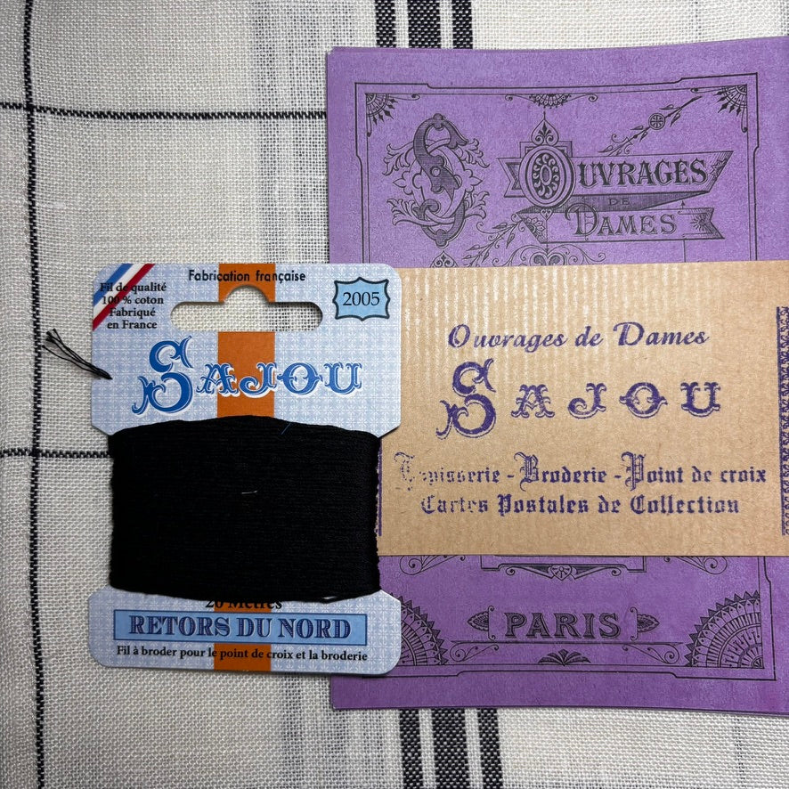 Sajou Embroidered Tea Towel Kit