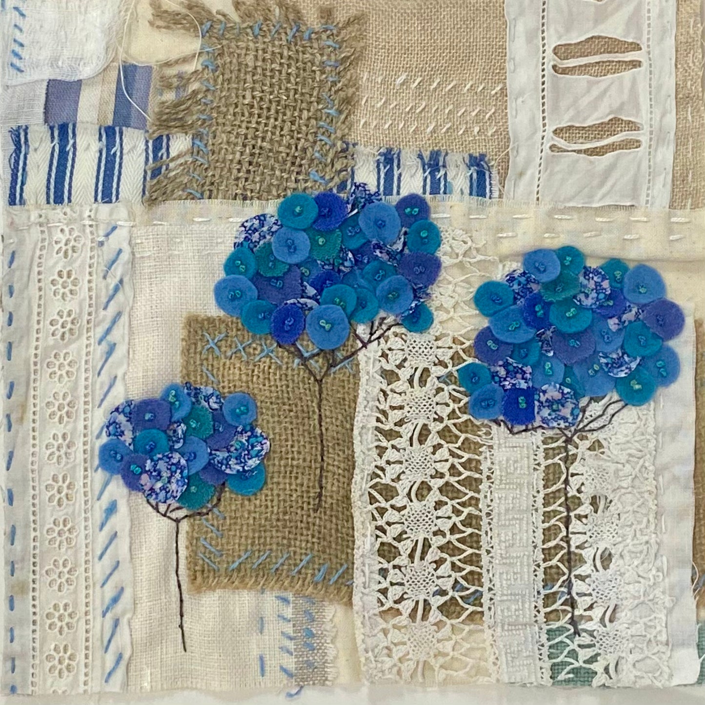 Framed Hydrangea Panel Summer School 1st February 2026
