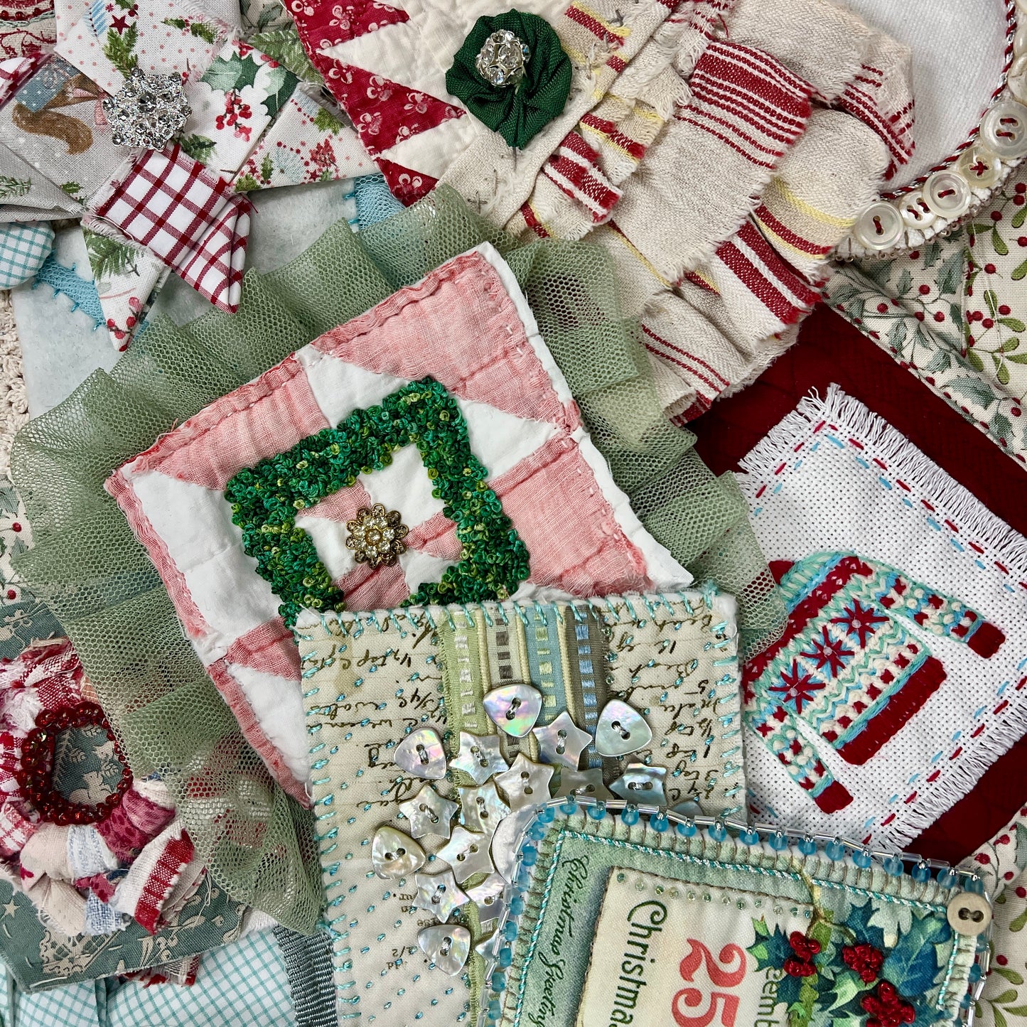 Twelve Christmas Wishes Pattern Set