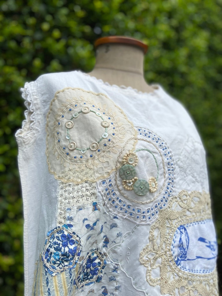 French Chemise SlowStitch Workshop Winter School 11/12 July