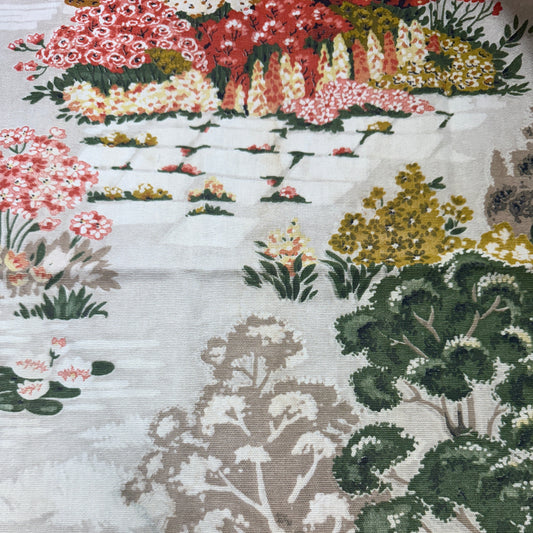 Antique and Vintage Fabric Piece No 52. 44cm x 41cm