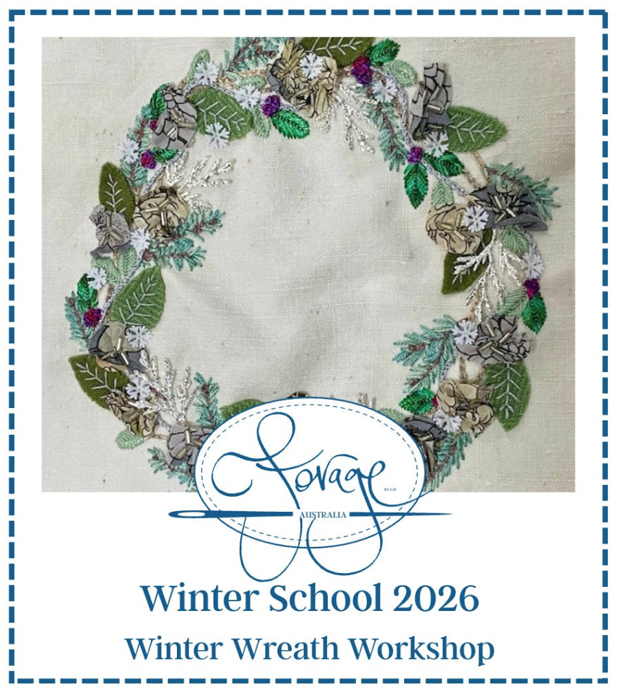 Winter Wreath Workshop Winter School August 15th