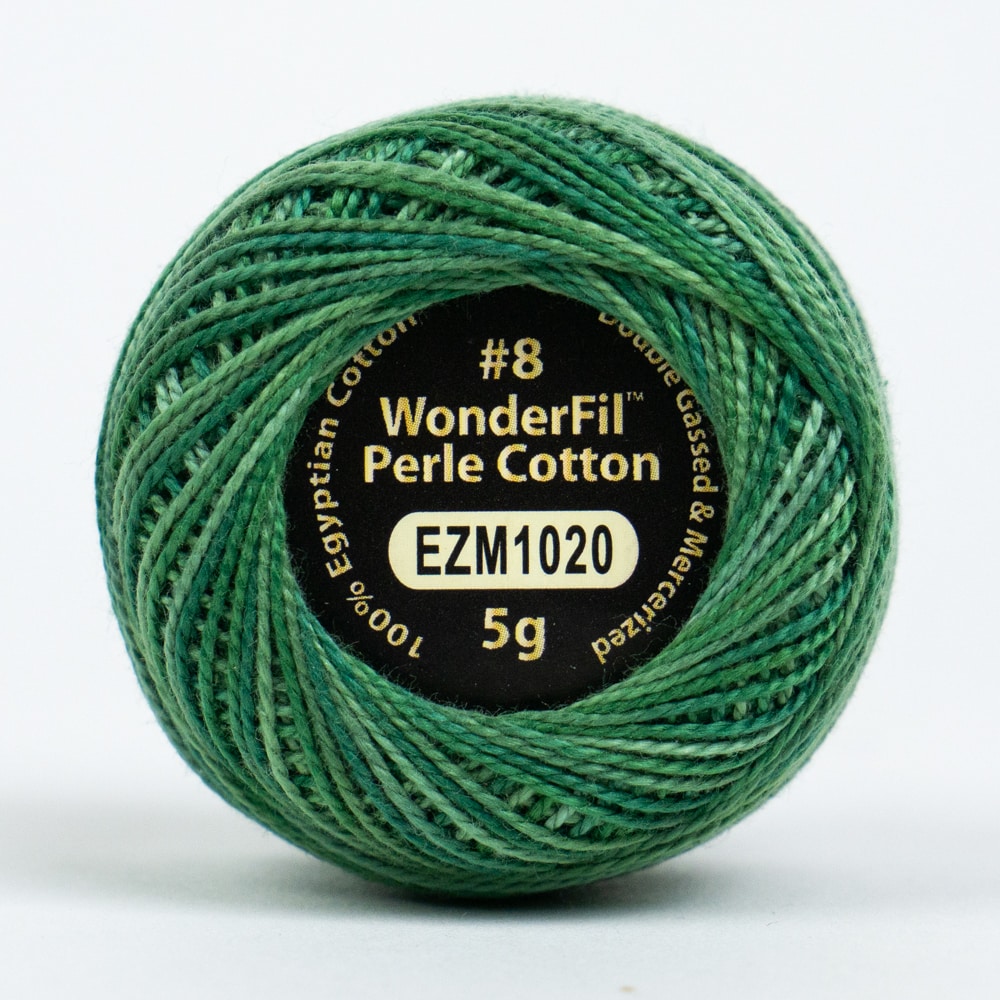 Wonderfil Perle 8wt Egyptian Cotton Thread 5g Balls Individual - Variegated