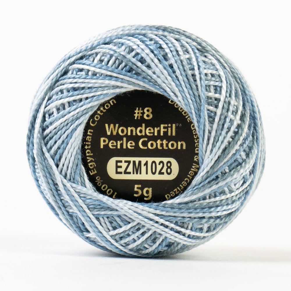 Wonderfil Perle 8wt Egyptian Cotton Thread 5g Balls Individual - Variegated