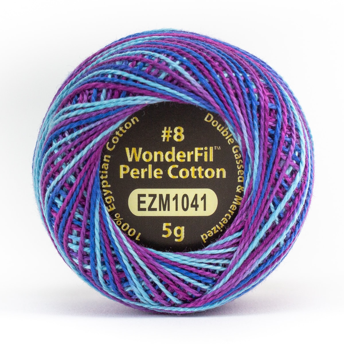 Wonderfil Perle 8wt Egyptian Cotton Thread 5g Balls Individual - Variegated